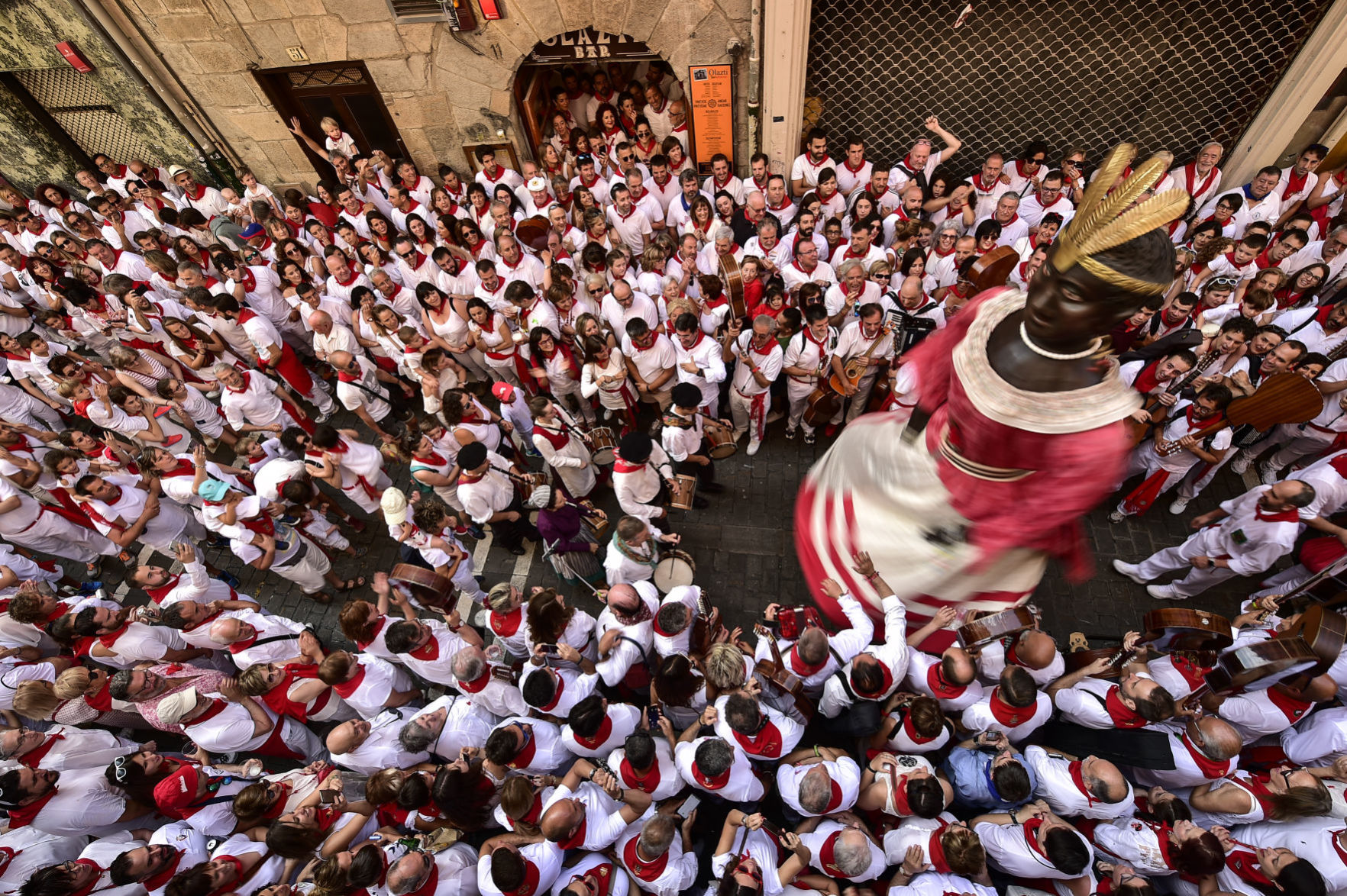 APTOPIX Spain Running of the Bulls